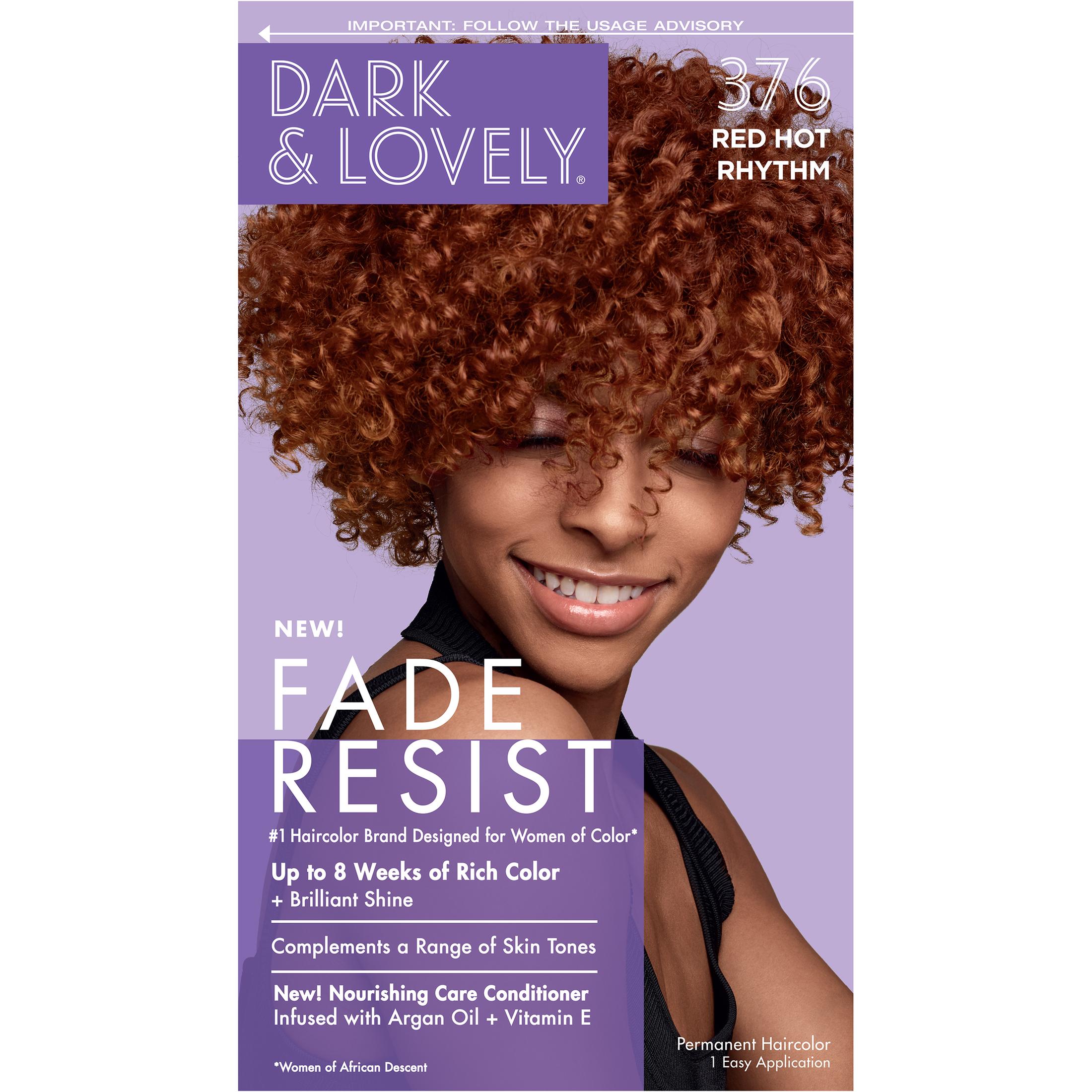 SoftSheen-Carson Dark and Lovely Fade Resist Rich Conditioning Color, Red Hot Rhythm 376