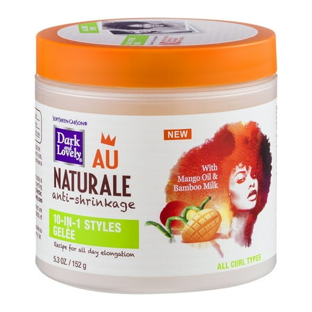 SoftSheen-Carson Dark and Lovely Au Naturale Anti-Shrinkage 10-in-1 Styles Gele, 5.3 oz