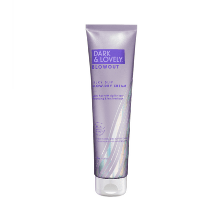 SoftSheen Carson Dark and Lovely Blowout Heat Protection Hair Styling Cream with Shea Butter, 5.1 fl oz