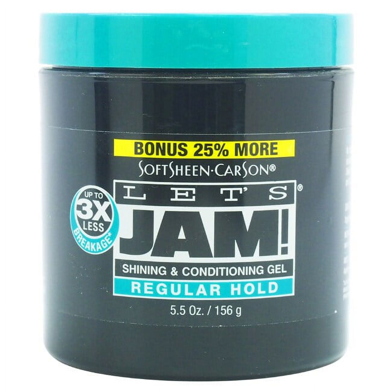 SoftSheen Carson Let's Jam! Shining & Conditioning Gel Regular Hold, 5.