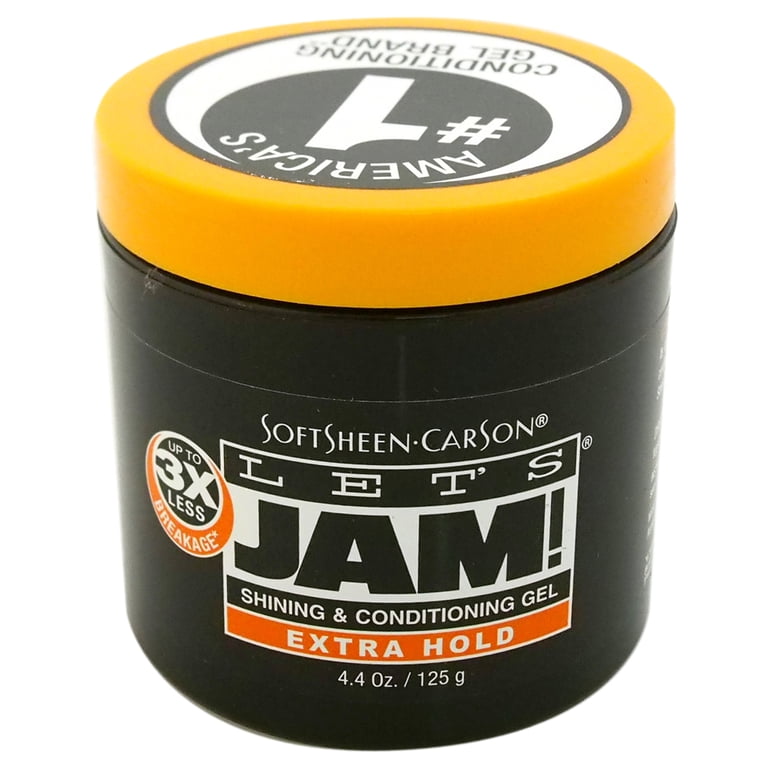 SoftSheen-Carson Let's Jam! Hair Gel, Extra Hold, 4.4 oz - Walmart.com