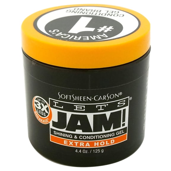 Softsheen Carson Let's Jam! Dark and Lovely Condition and Shine Gel, 4.4 oz