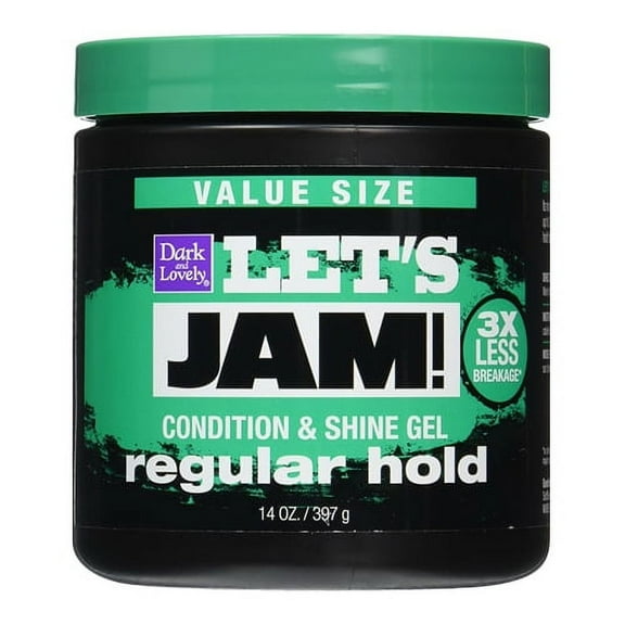 SoftSheen-Carson Lets Jam and Condition Shine Gel, Regular Hold, 14 oz