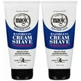 thumbnail image 1 of SoftSheen-Carson Magic Razorless Shaving Cream for Men, Hair Removal Cream, Regular Strength for Normal Beards, No Razor Needed, Depilatory Cream Works in 4 Minutes, 2 Count, 1 of 3