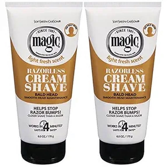 SoftSheen-Carson Magic Razorless Shaving Cream, Hair Removal Cream ...