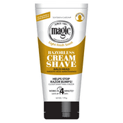 Magic Razorless Shave Cream Sensitive Skin for Hair Removal, Depilatory Cream - 6oz