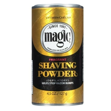 SoftSheen-Carson Magic Shaving Powder, Razorless Shaving for Men, 4.5 oz
