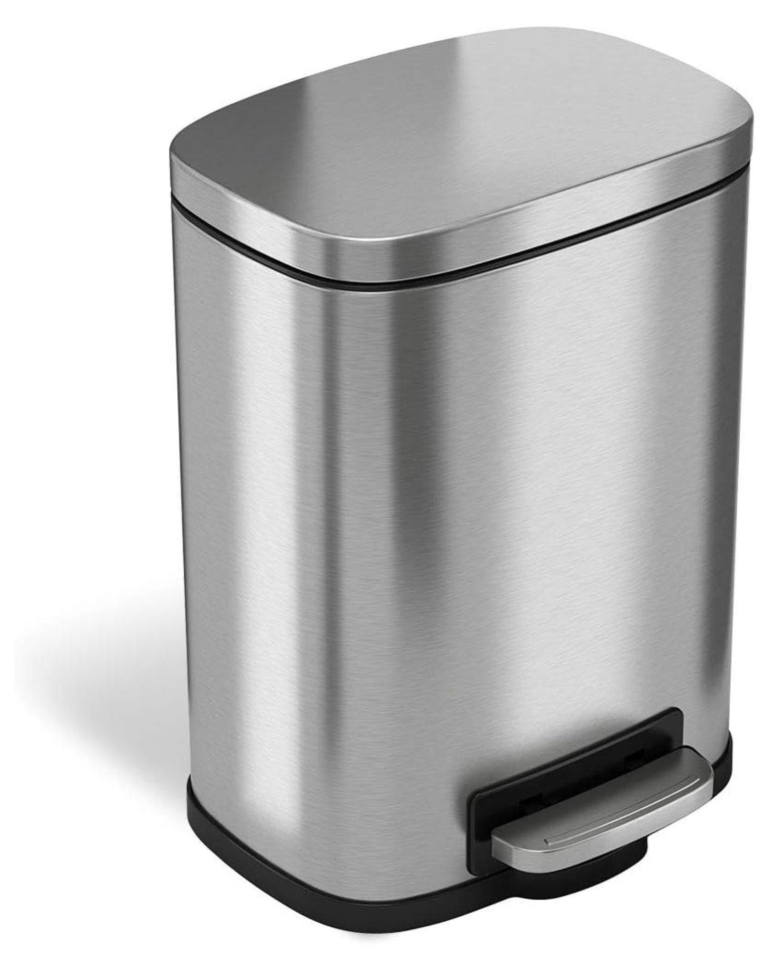 SoftStep 1.32 Gallon Small Step Pedal Trash Can with AbsorbX Odor ...