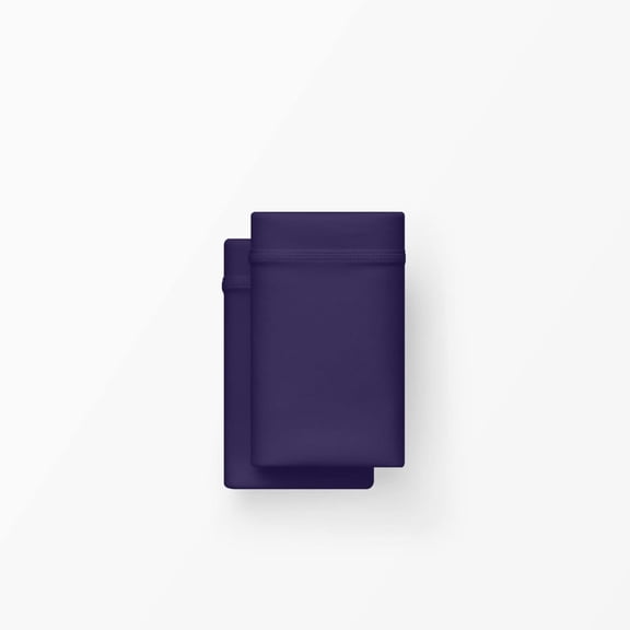 SoftStretch Bamboo Pillowcase Set King Size Moisture-Wicking  Dark Grey Stormy Grey Mattress Sheets