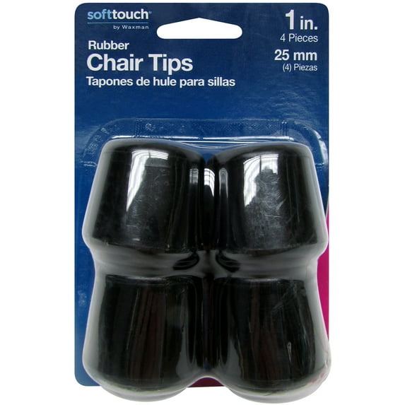 Waxman Consumer Group 4440695nj 1" Rubber Tip 4 Count