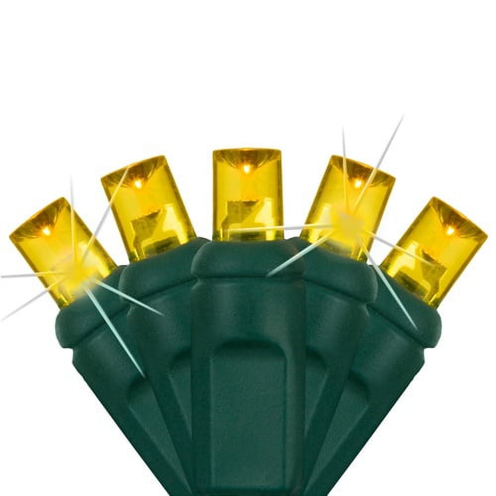 SoftTwinkle LED Gold Christmas Mini Twinkle Lights for Bedroom, 50 CT