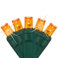 thumbnail image 1 of SoftTwinkle LED Orange Christmas Mini Twinkle Halloween Lights, 50 CT, 17 ft, Green Wire, Connectable, 1 of 6