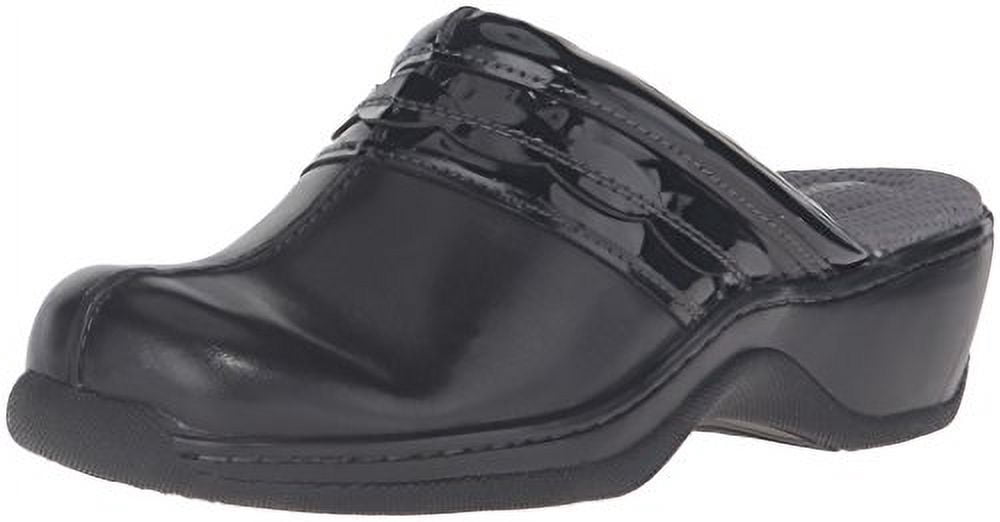 SoftWalk Women's Abby Black Clog, 6 N - Walmart.com