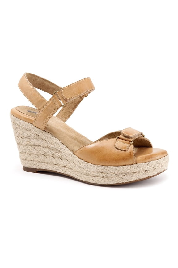 Women's San Marino Tan Leather Wedge