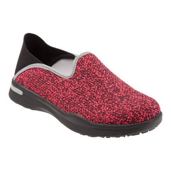 SoftWalk Women's Shoes Walking Shoes Wide Coral Multi Knit 7.5
