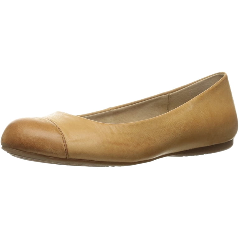 SoftWalk Women's Savannah Ballet Flat - Slip-On Nappa Leather Comfort Shoes For Work & Casual