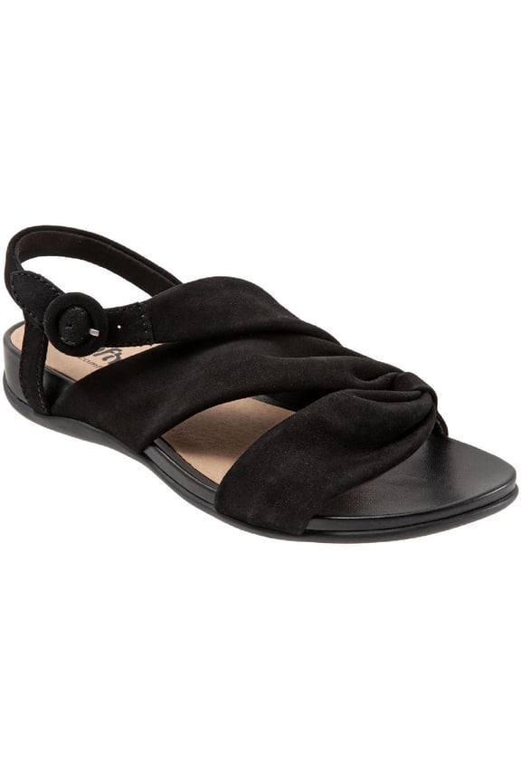 Womens TIELI Manmade Comfort Insole Ankle Strap