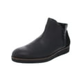 thumbnail image 1 of SoftWalk Womens Wesley Leather Round Toe Ankle Boots, 1 of 3