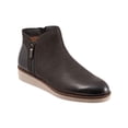 thumbnail image 1 of SoftWalk Womens Wesley Leather Round Toe Ankle Boots, 1 of 7