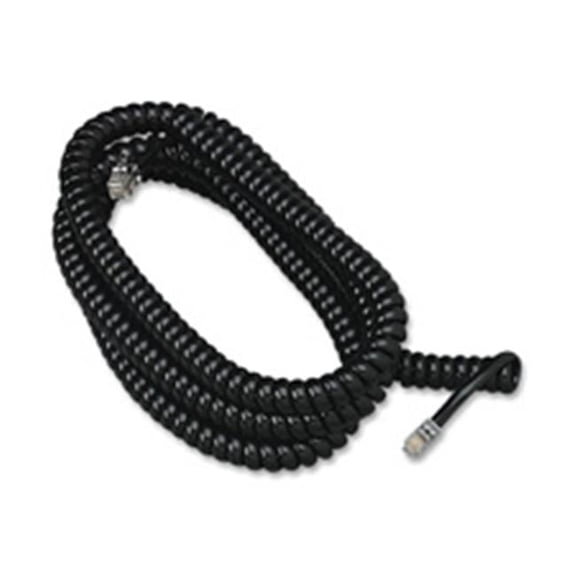 Softalk- LLC  Handset Cord - Black - 12ft.