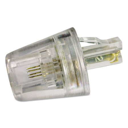 Softalk Twisstop Rotating Phone Cord Detangler, Clear