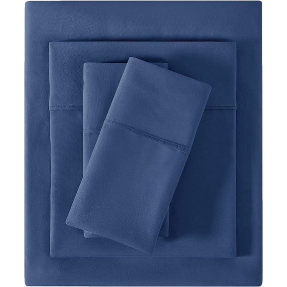 Softan Store Floral Microfiber Bed Sheet Set, Queen Size - Deep Pocket