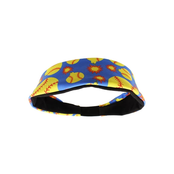 Softball Bomb Headband (Royal, One Size)