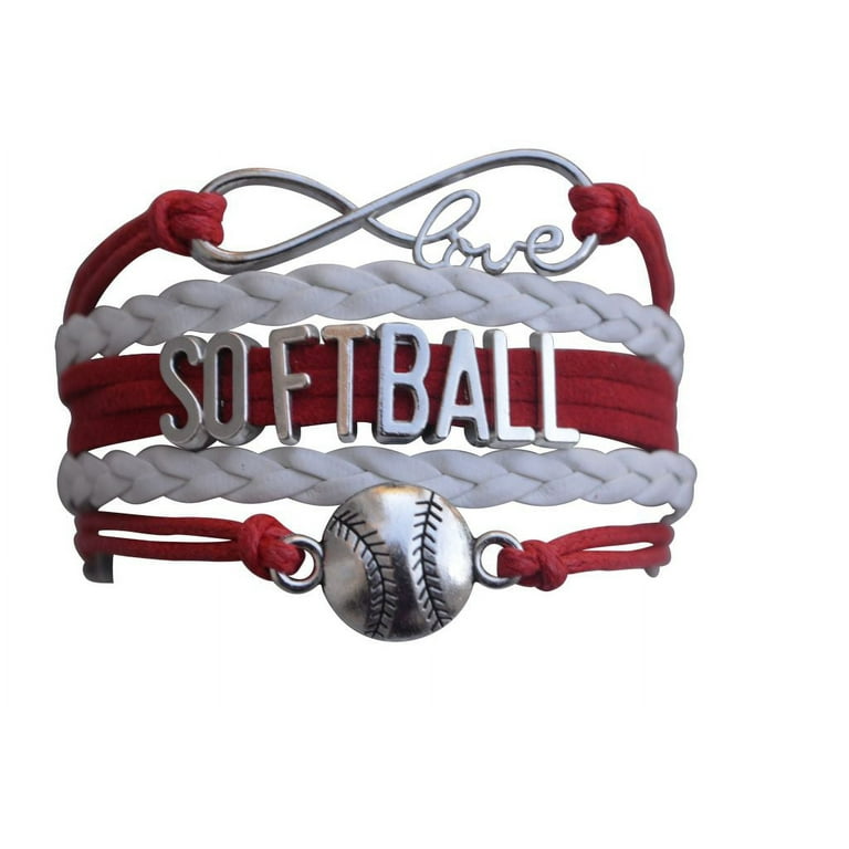 Softball Bracelet- Girls Softball Jewelry Perfect Softball
