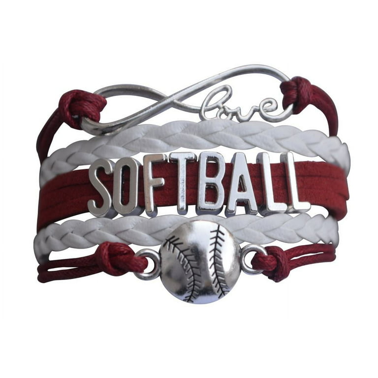 Softball Bracelet- Girls Softball Jewelry Perfect Softball