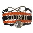 thumbnail image 1 of Softball Bracelet- Girls Softball Jewelry - Perfect Softball Player, Softball Teams and Softball Coaches Gitfts, 1 of 2