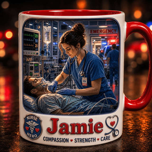 Softball Coach Mug Custom Name Jersey Design, Team Gift for End of Season