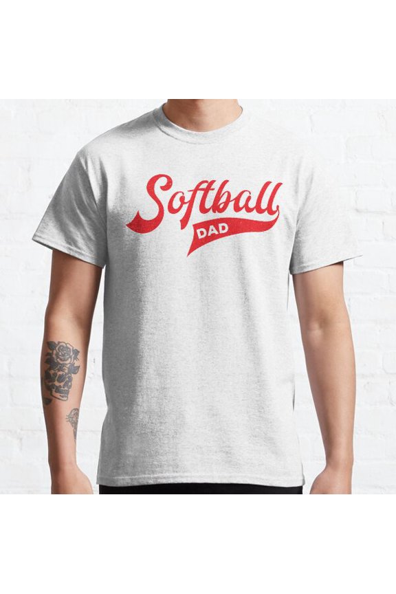 Softball Dad Classic T-shirt