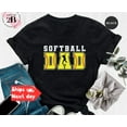 thumbnail image 1 of Softball Dad Shirt, Game Day Softball Dad Gift, Father’S Day Gift For Sports Dads, Proud Softball Dad Tee, Softball Daddy T-Shirt, 1 of 2