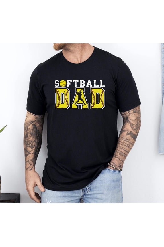 Softball Dad Shirt,Softball Dad Tshirt,Softball Daddy Gift,Sports Dad Shirt,Softball Shirt Gift,Softball Shirt,Softball Dad Gift,Fathers Day TSHIRT All Size S-5XL