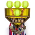 thumbnail image 1 of BATL Brands Softball Display Case Softball Championship Ring and Medal Display Case, 1 of 5