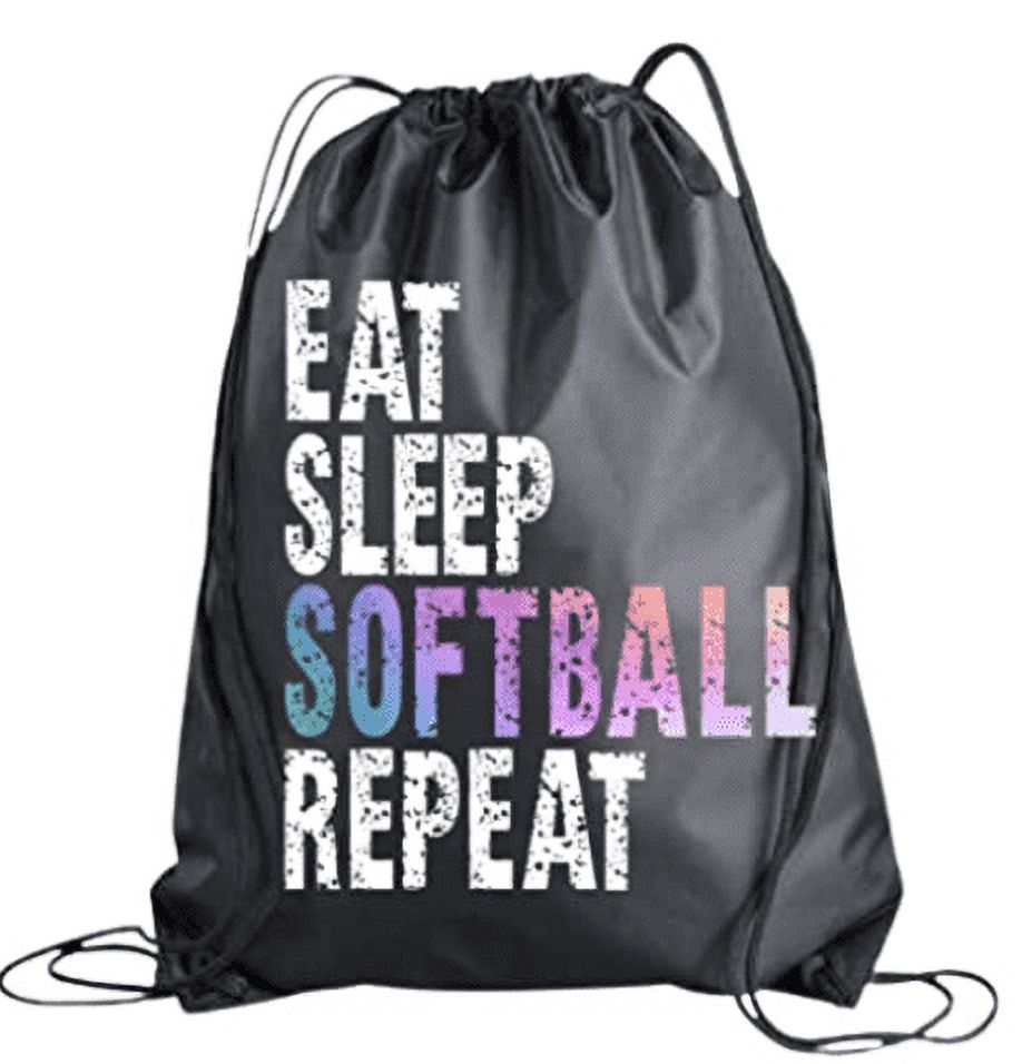 Mato & Hash Ladies Softball Drawstring Bags with 3,6, and 10 Pack Bulk