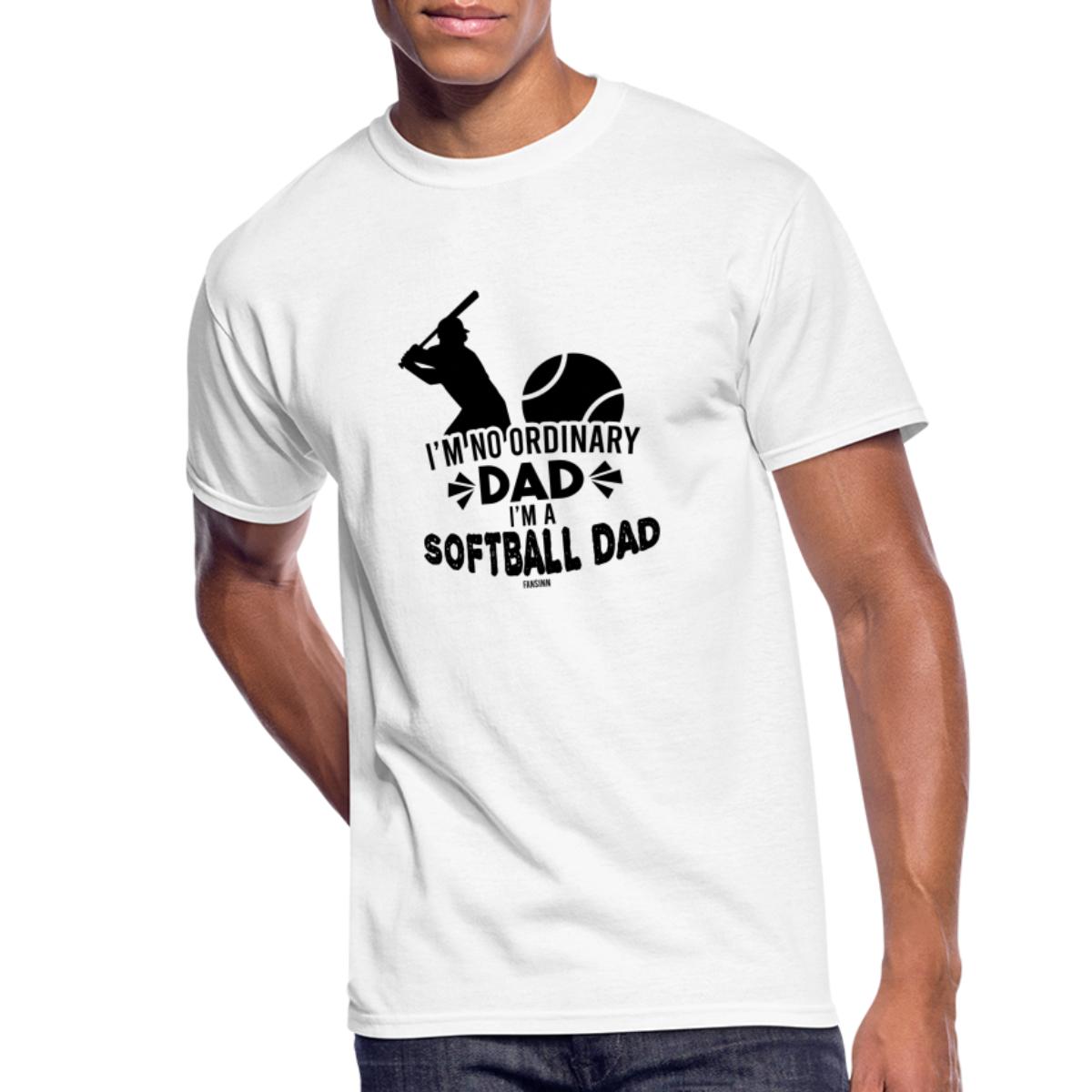 Softball Father Men's 50/50 TShirt