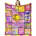 thumbnail image 1 of Softball Gifts for Girls Women Blanket Ultra Soft Flannel Softball Throw Blanket Softball Lover Softball Team Blankets Gifts for Girls Adults Kids 60"X50", 1 of 6