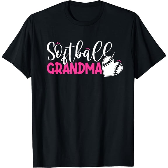 Softball Grandma Funny Softball Player Novelty Gifts T-Shirt