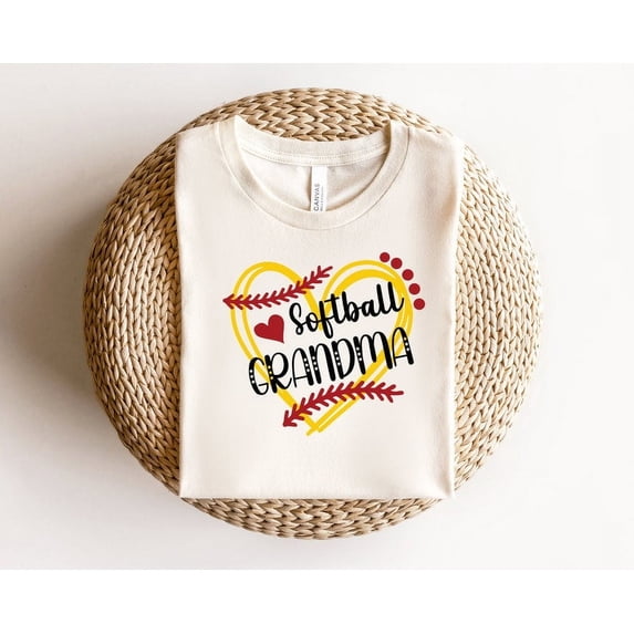 Softball Grandma Shirt, Softball Shirt For Grandma, Softball Grandma Tshirt, Softball Grandma T Shirt For Grandma Gift, Softball Grandma Tee