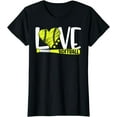 thumbnail image 1 of Softball Graphic Saying Shirts for Teen Girls and Women T-Shirt Black 4X-Large, 1 of 4