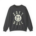 thumbnail image 1 of Softball Happy Face Sweatshirt, Retro Softball Shirt Cute Mom Gift Crewneck, 1 of 7