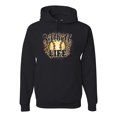 thumbnail image 1 of Softball Life Animal Print Girl Sports Unisex Graphic Hoodie Sweatshirt, Black, Medium, 1 of 4