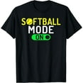 thumbnail image 1 of Softball Mode On Softball T-Shirt, 1 of 3