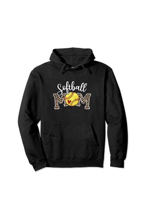 Softball Mom Dance mom Baseball Mom Mother Day Pullover Hoodie