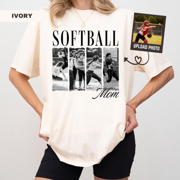 Softball Mom Shirt Baseball Mom Tee Custom Sports Mom Shirt Game Day Shirt Softball Mama T