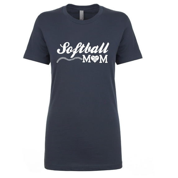 Softball Mom Women's crewneck tee