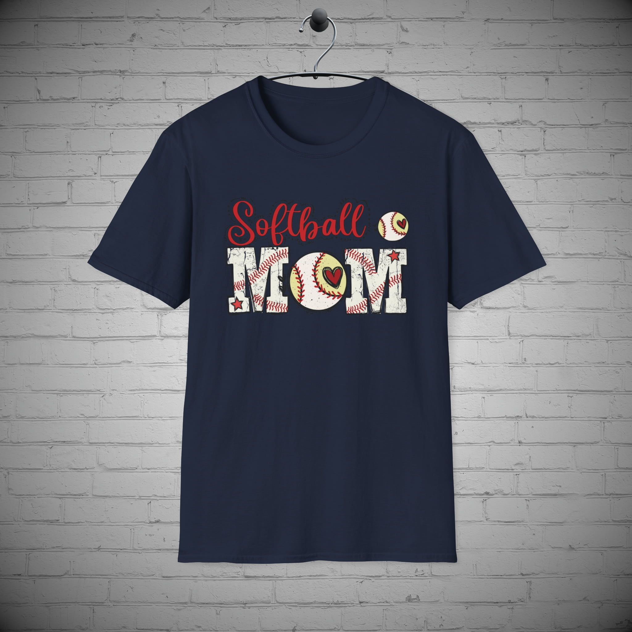 Softball Mom t-shirt, Proud Athletic Baseball Mom tee, Mother's Day Gift