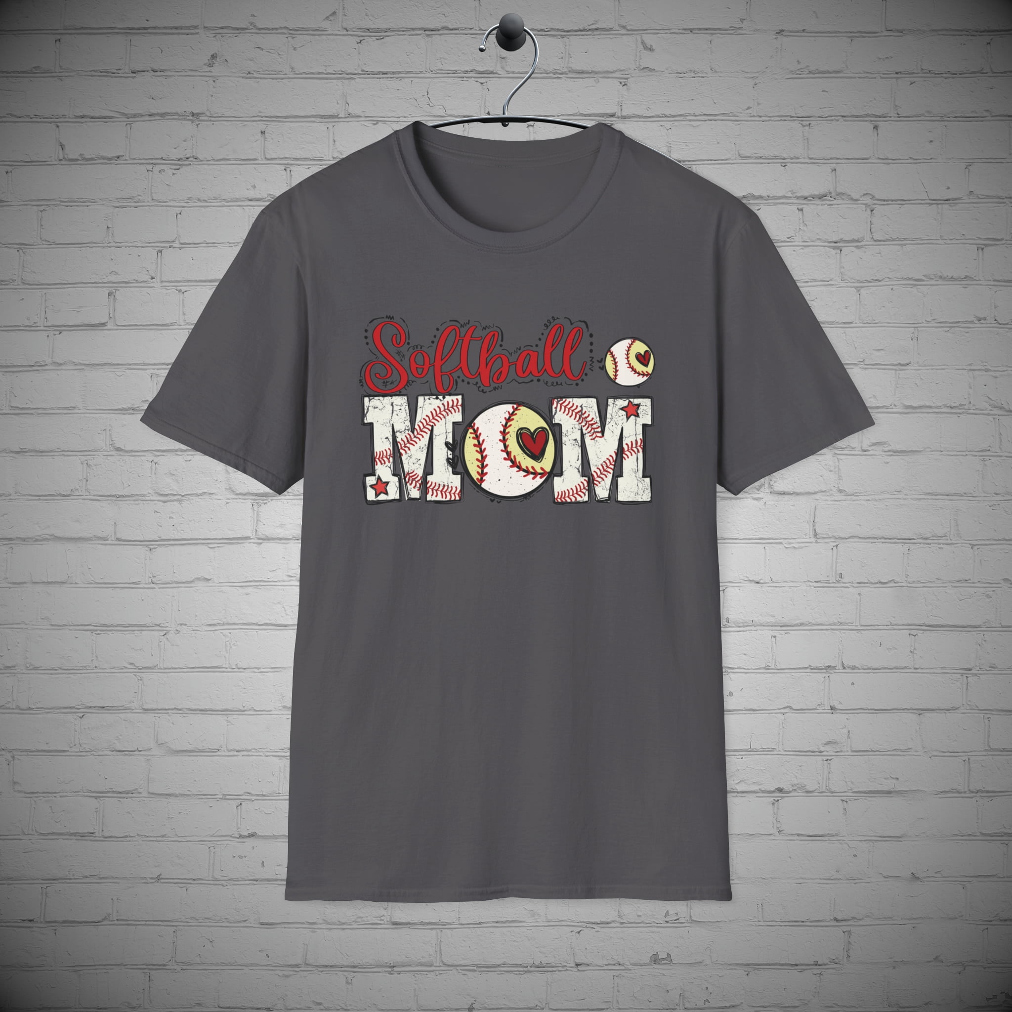 Softball Mom t-shirt, Proud Athletic Baseball Mom tee, Mother's Day Gift