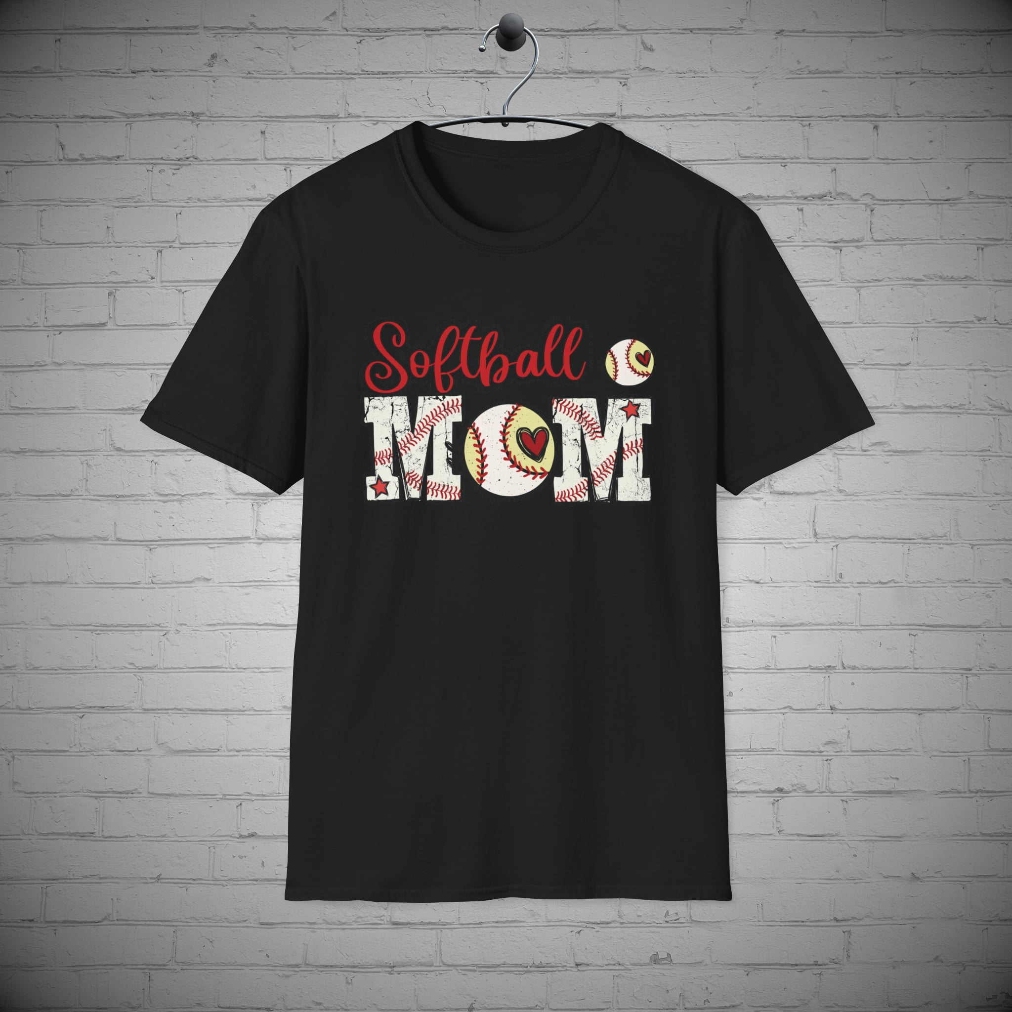 Softball Mom t-shirt, Proud Athletic Baseball Mom tee, Mother's Day Gift